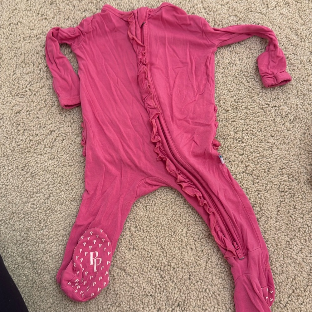 Posh peanut bright pink sleeper